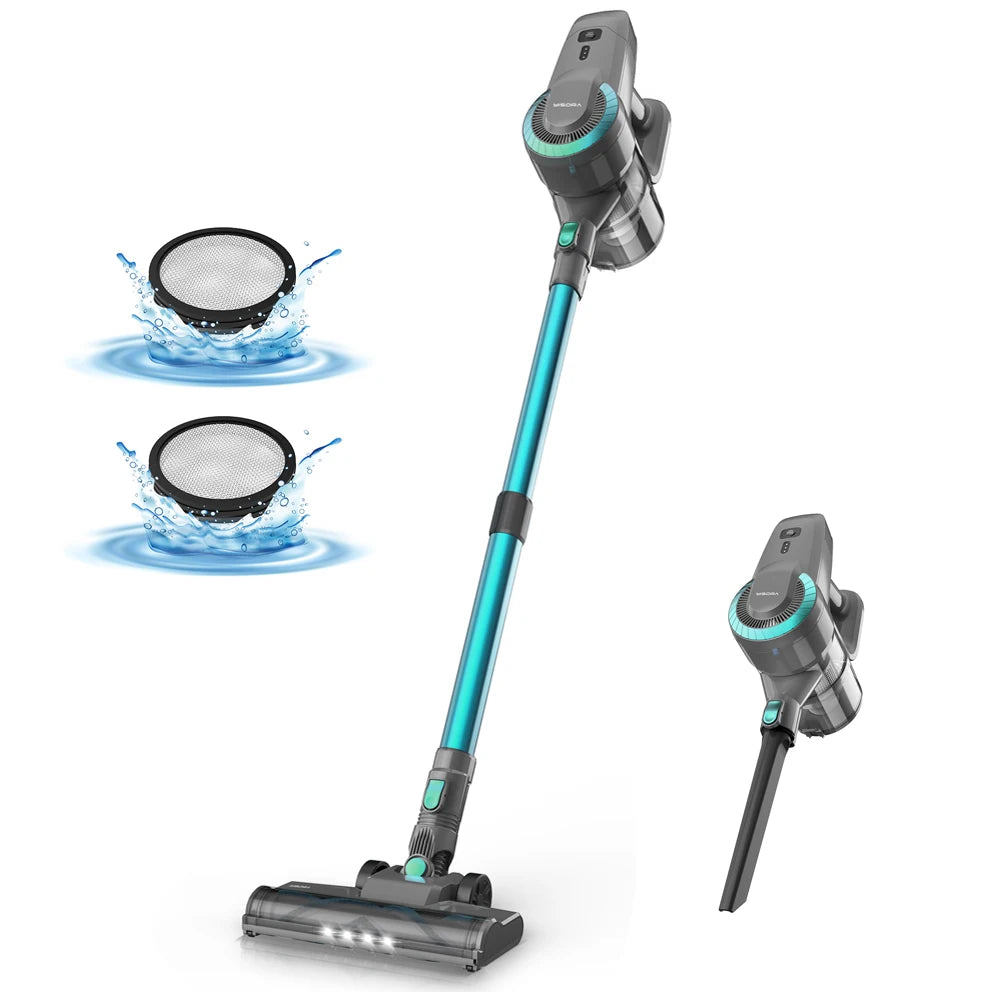 INSE N300 Cordless Upright Vacuum for Carpet Floors