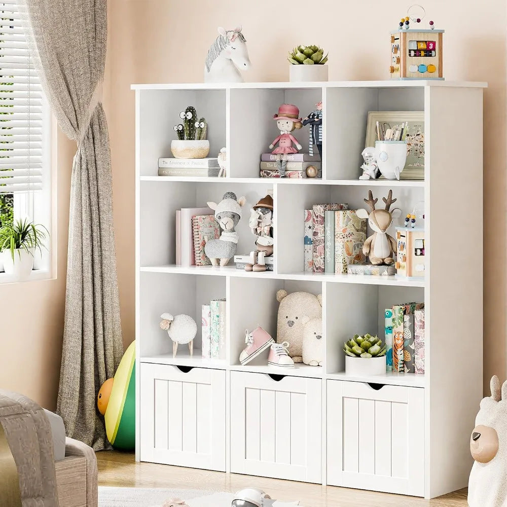 GUANGBAI Toy Storage Organizer With Movable Drawers