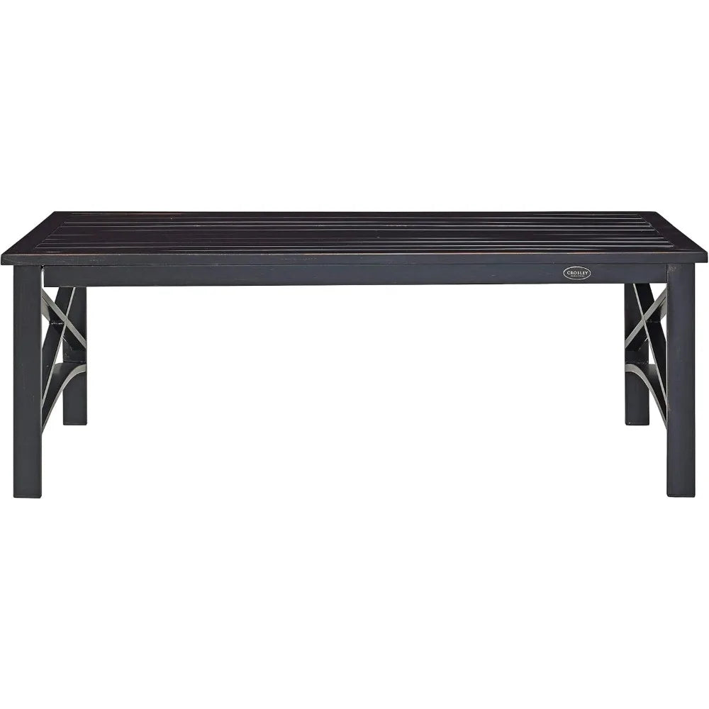 Kaplan Weather Resistant Metal Outdoor Coffee Table
