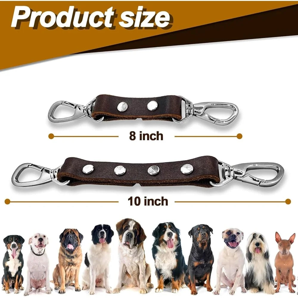 Fujian Durable Leather Dog Collar Safety Clip Harness