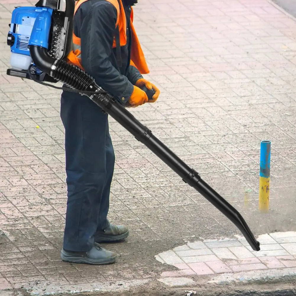 Gas Powered Backpack Leaf Blower 75.6CC For Lawn Care