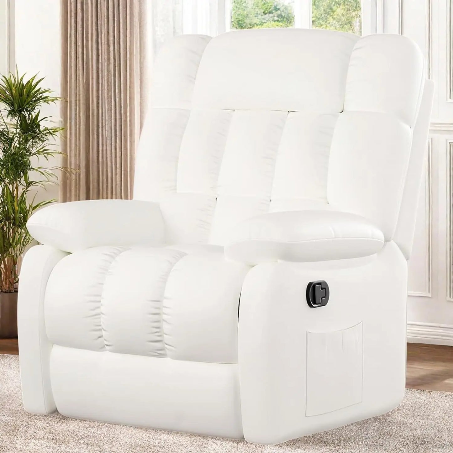 OEING Power Recliner Chair With Adjustable Backrest