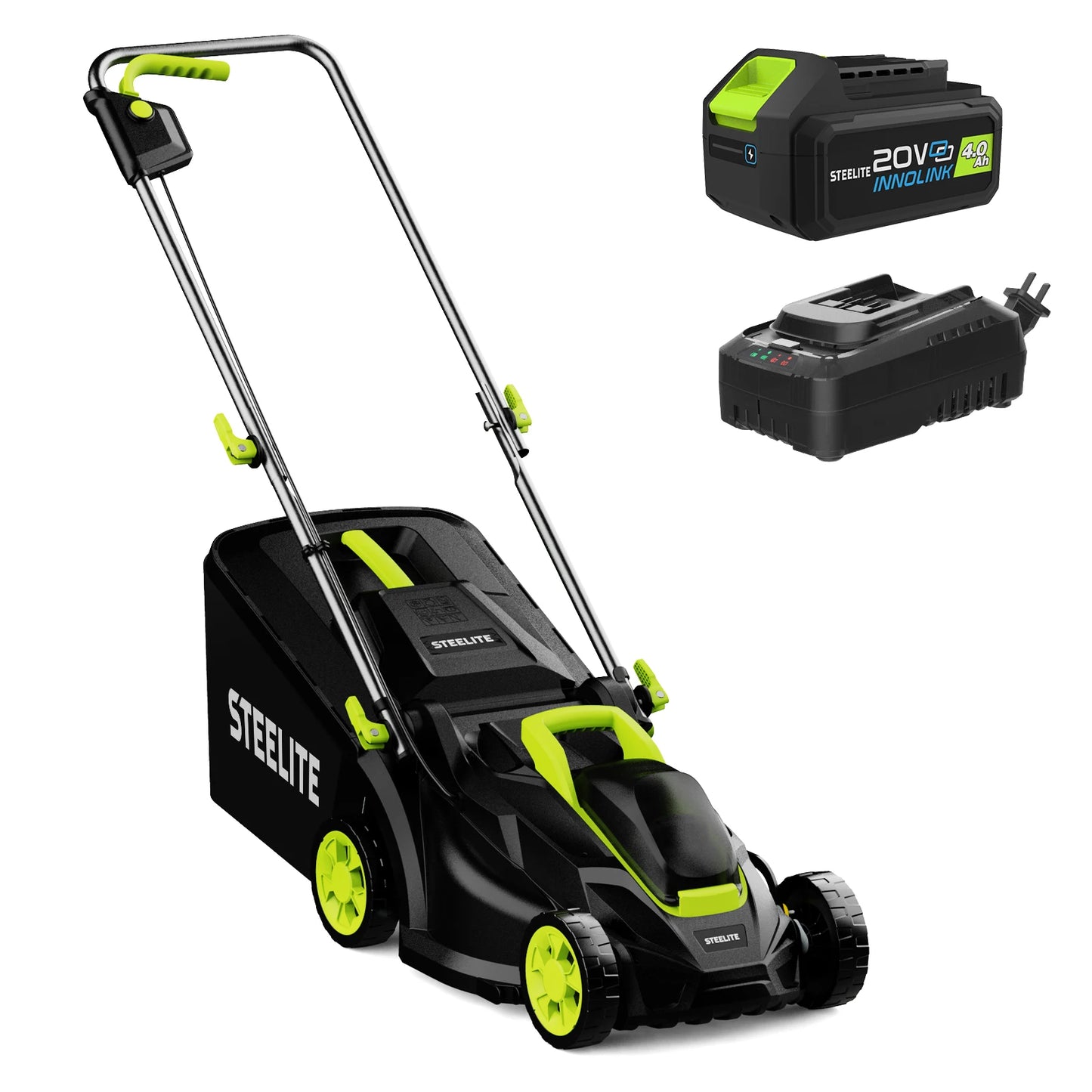 Deli 2 In 1 Cordless Electric Lawn Mower Brushless