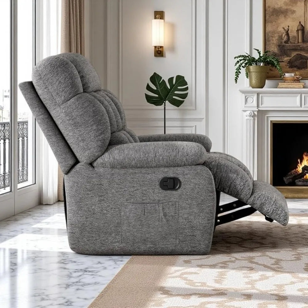 OEING Power Recliner Chair With Adjustable Backrest