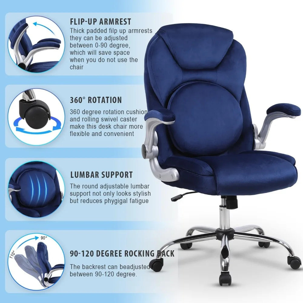 Guangbai Executive Office Chair With Lumbar Support