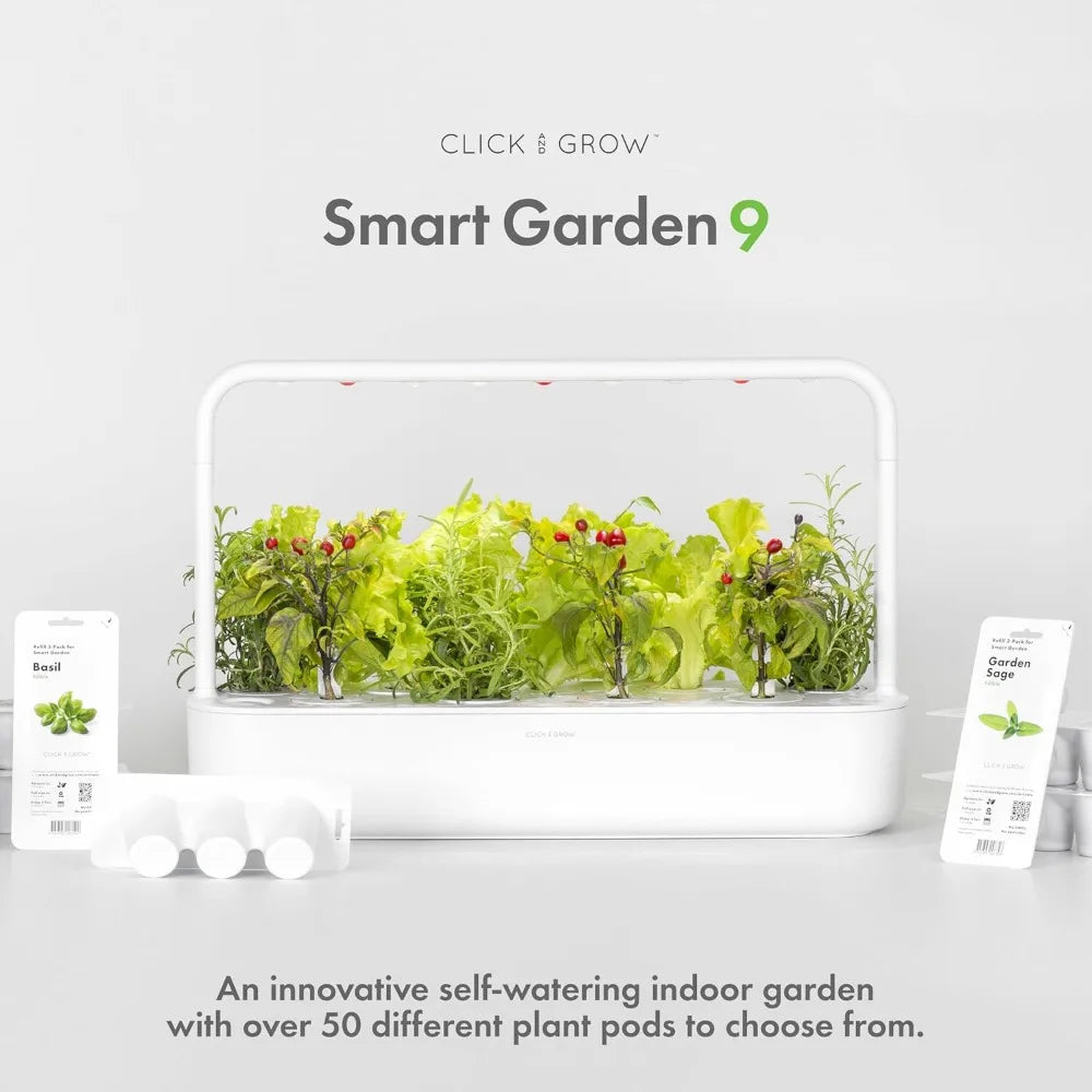 Hign Concerned Indoor Herb Garden Kit With Grow Light