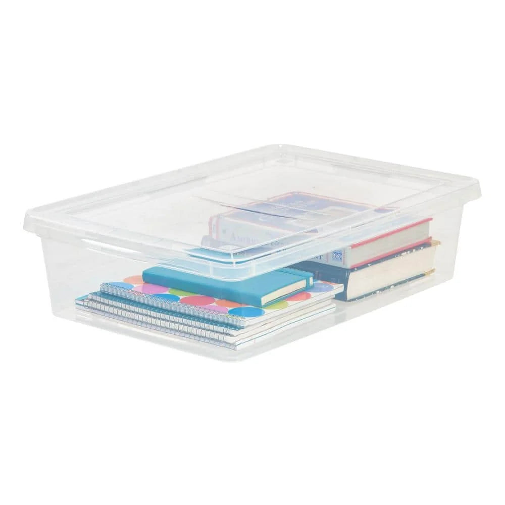 Durable Clear Plastic Underbed Storage Box For Storing Items