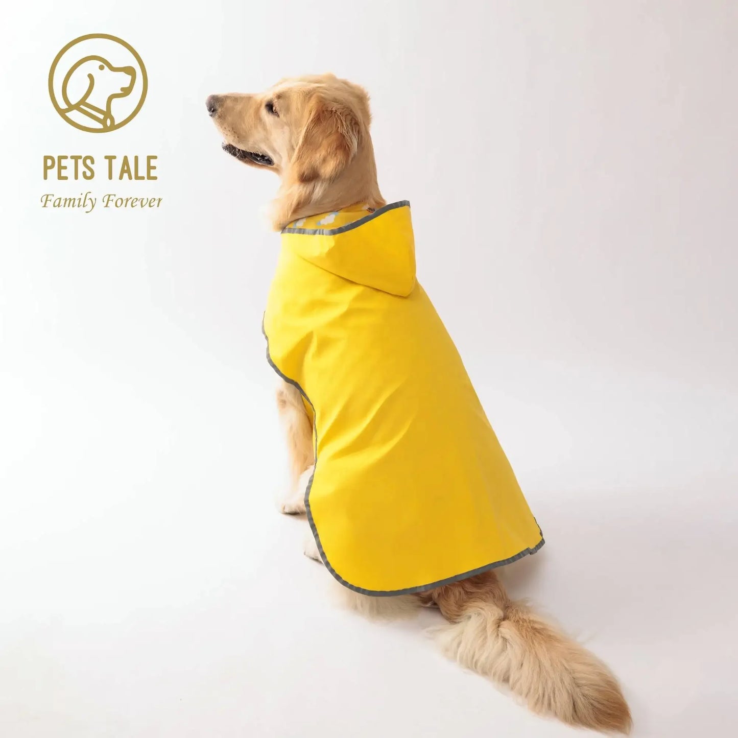 Pets Tale All Weather Dog Raincoat Waterproof Coat Plus