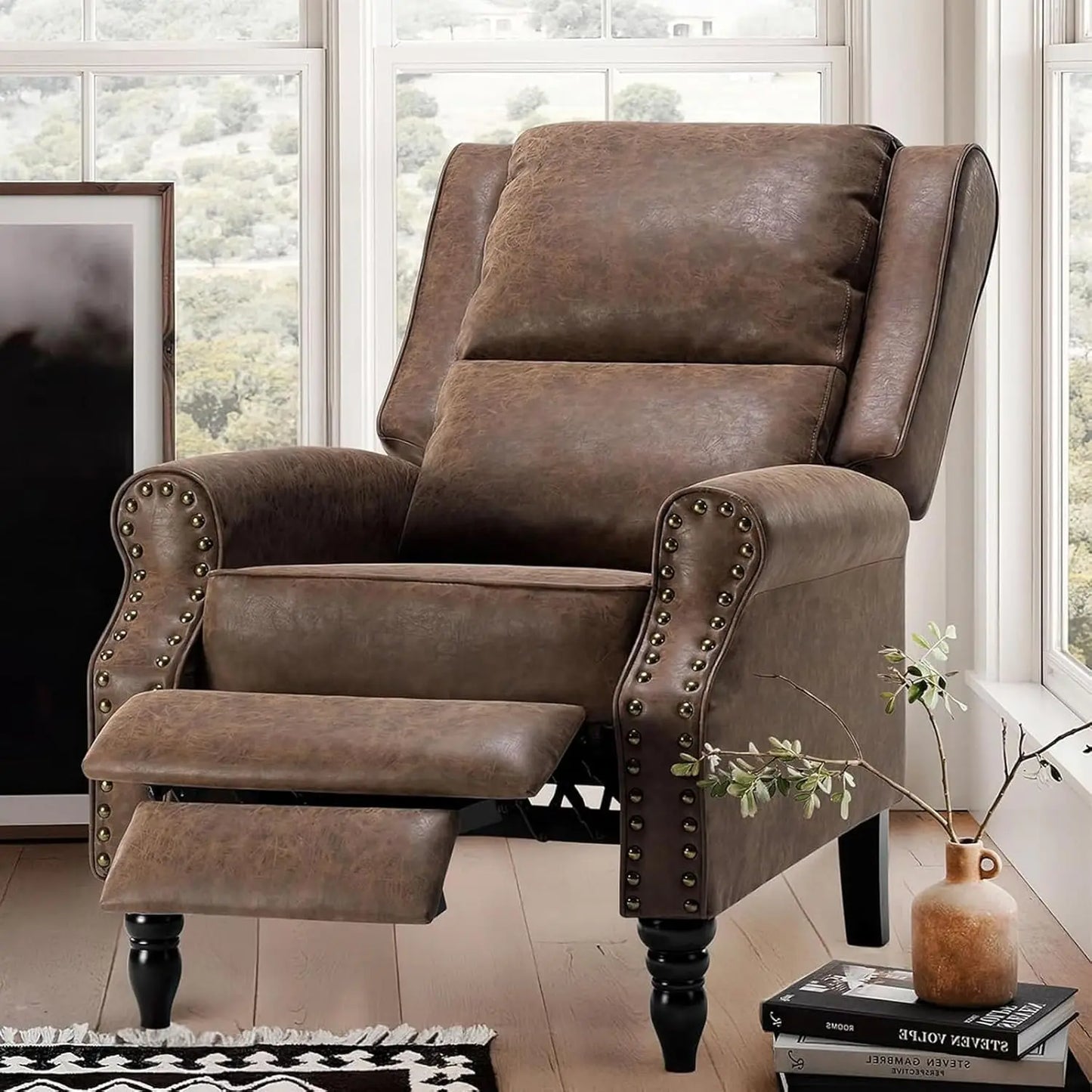 OEING Power Recliner Chair With Adjustable Backrest