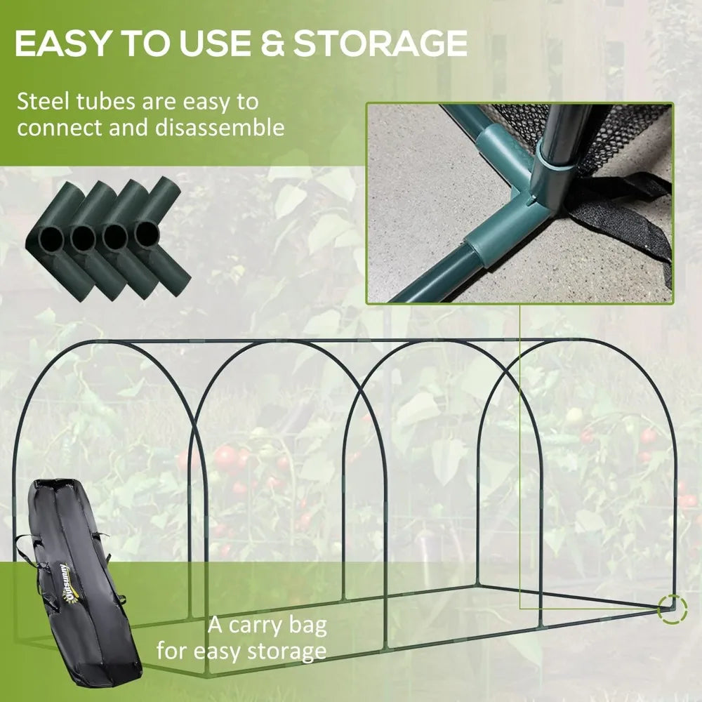Hignconcerned Crop Cage Plant Protector Tent For Garden