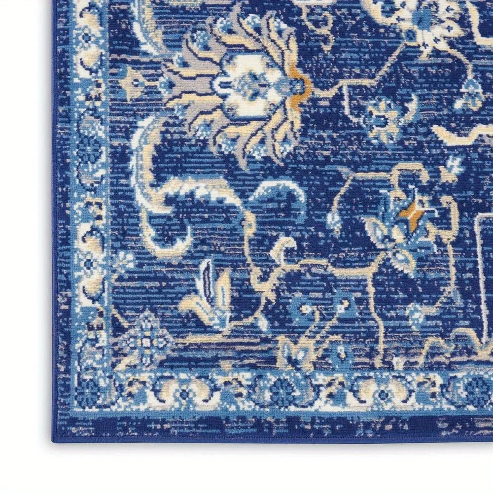 Fujian Traditional Persian Rug Faderesistant Polyester Durable for Sophisticated Homes