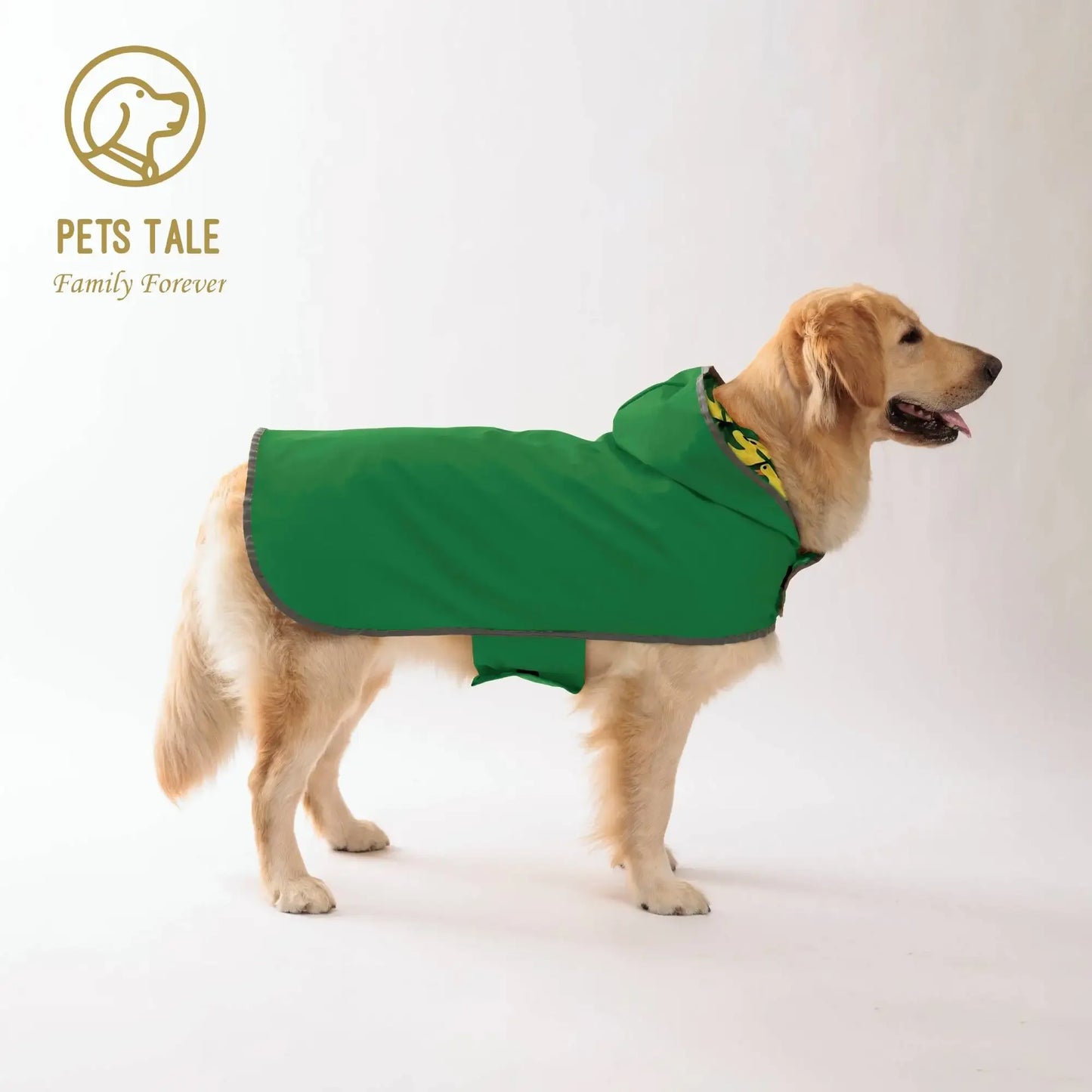 Pets Tale All Weather Dog Raincoat Waterproof Coat Plus