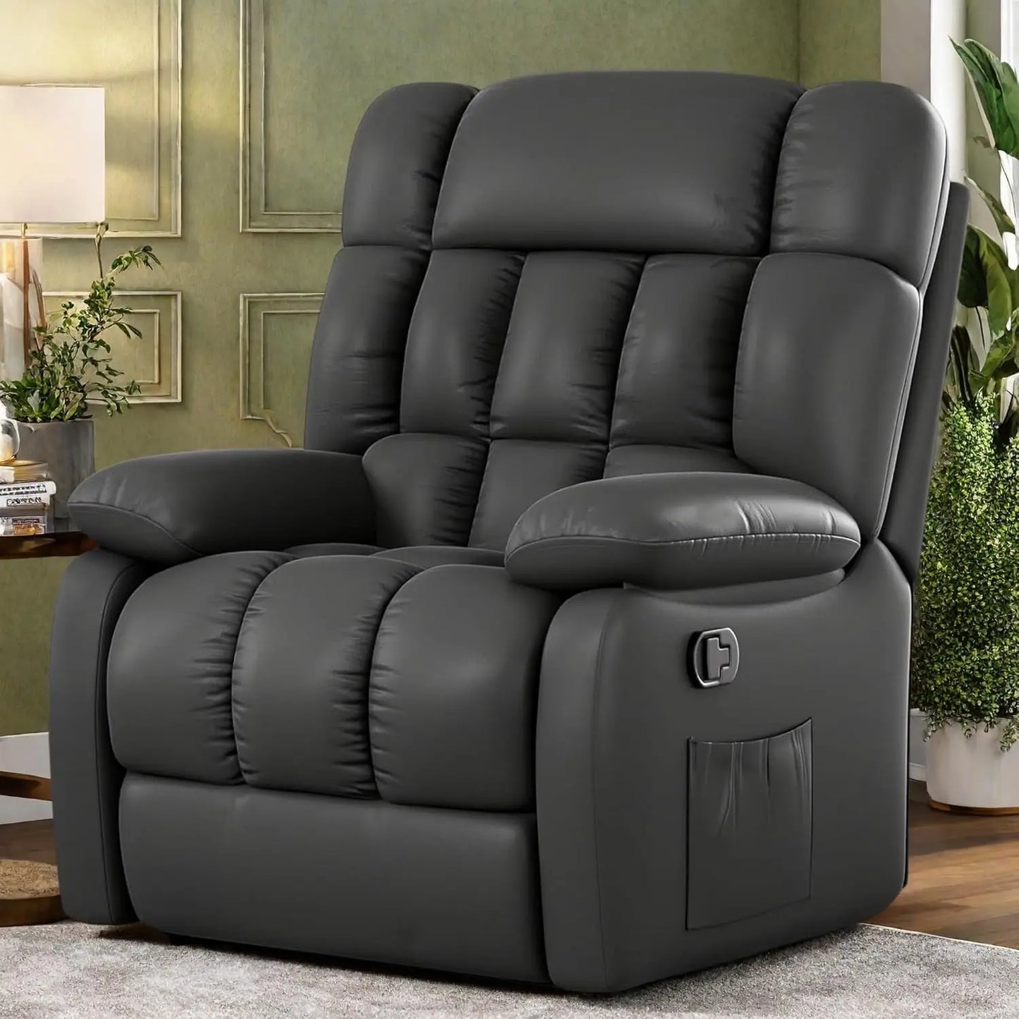OEING Power Recliner Chair With Adjustable Backrest