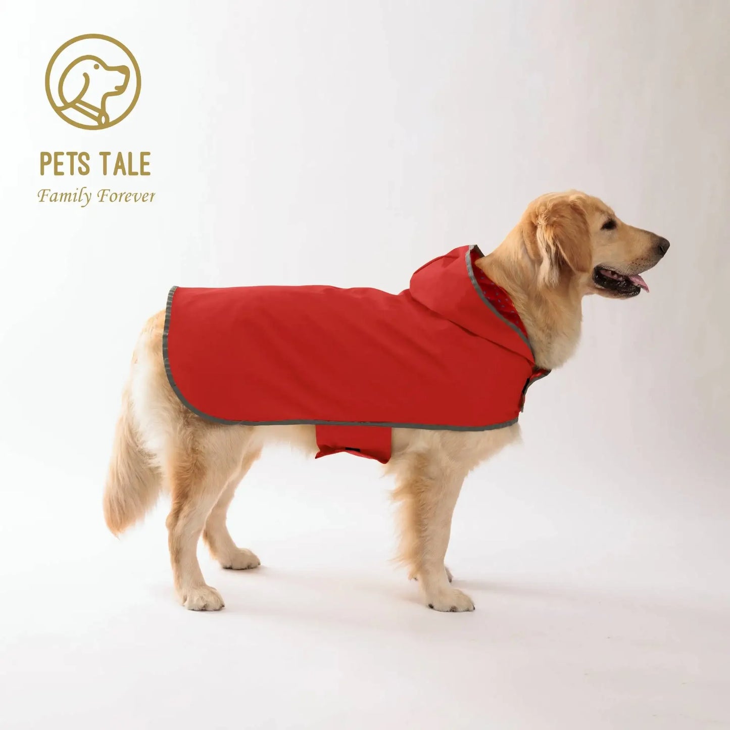 Pets Tale All Weather Dog Raincoat Waterproof Coat Plus