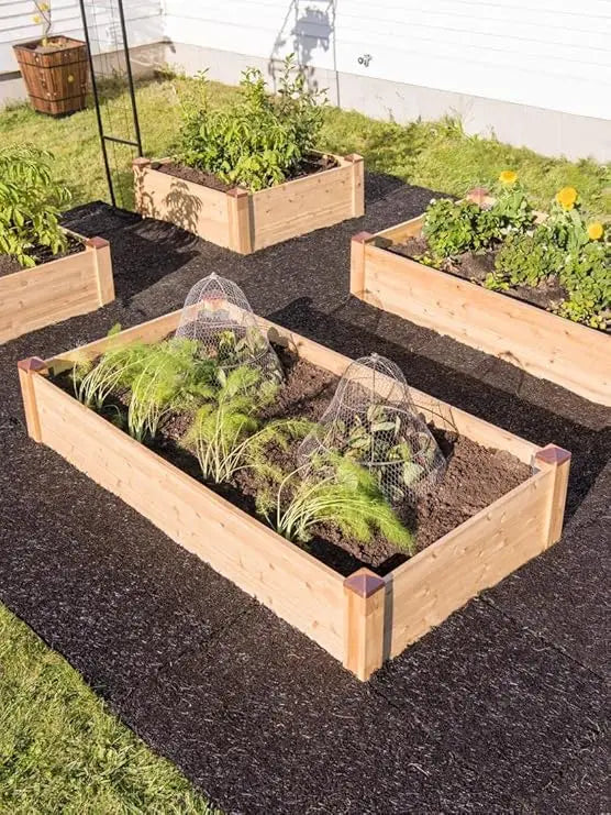 Gardener's Supply Company Copper Cap Cedar Raised Bed