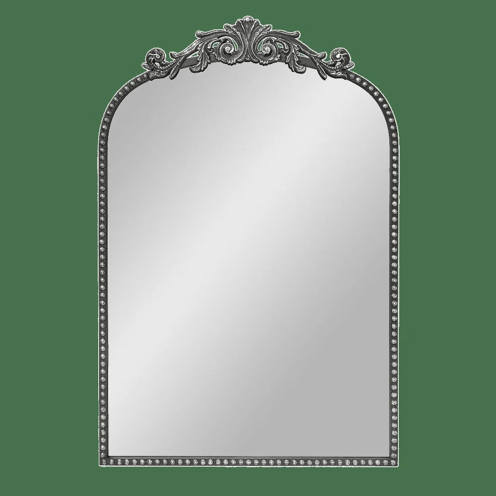 DUTRIEUX Elegant Filigree Arch Metal Wall Mirror Decor