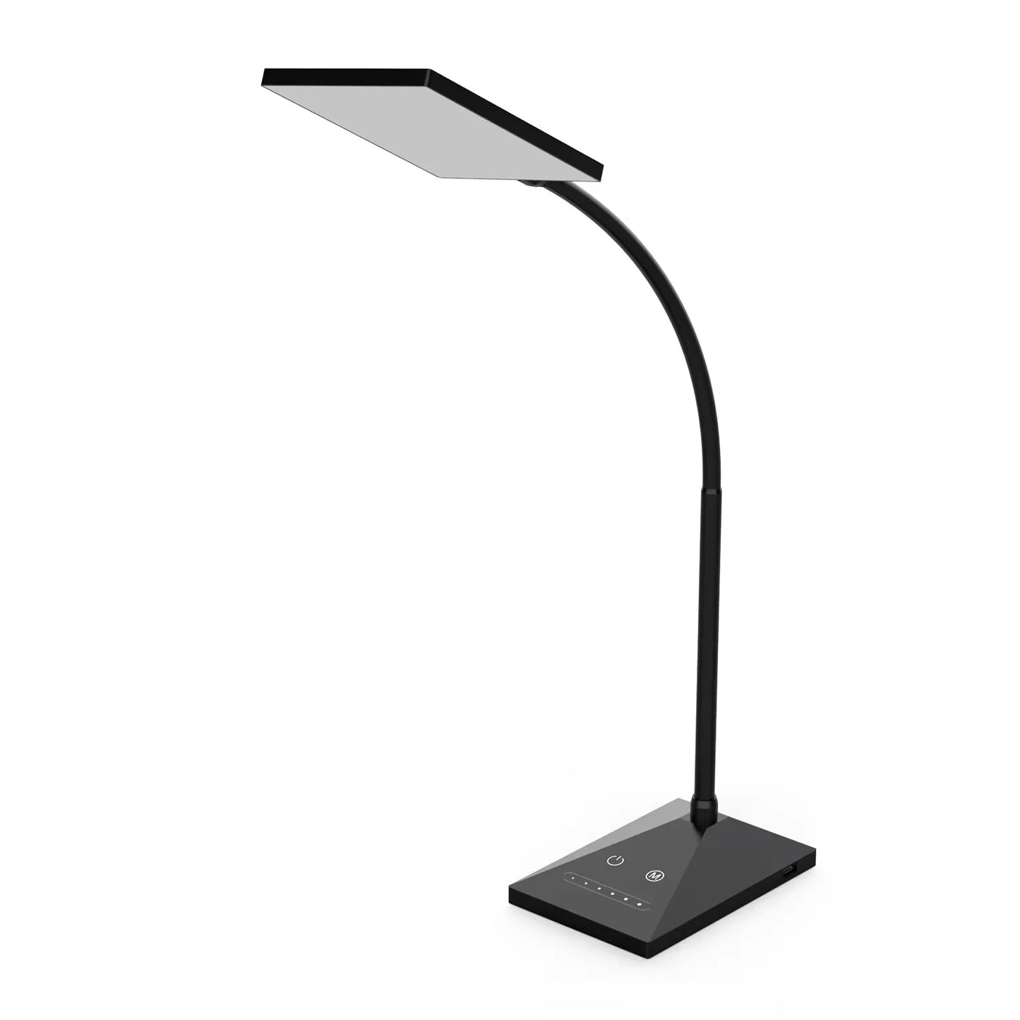 Led Desk Lamp Dimmable Eye Protection Gooseneck 12W 72 LED