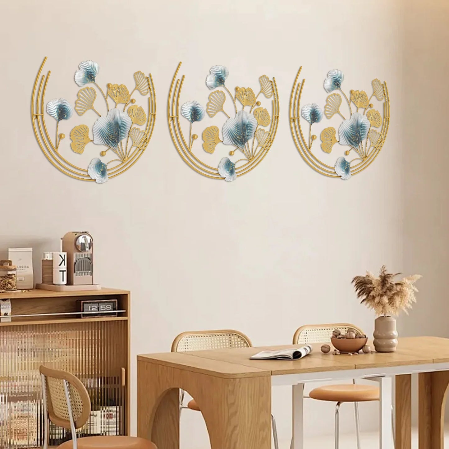Hign Concerned Iron Wall Decoration Leaf Wall Art Living