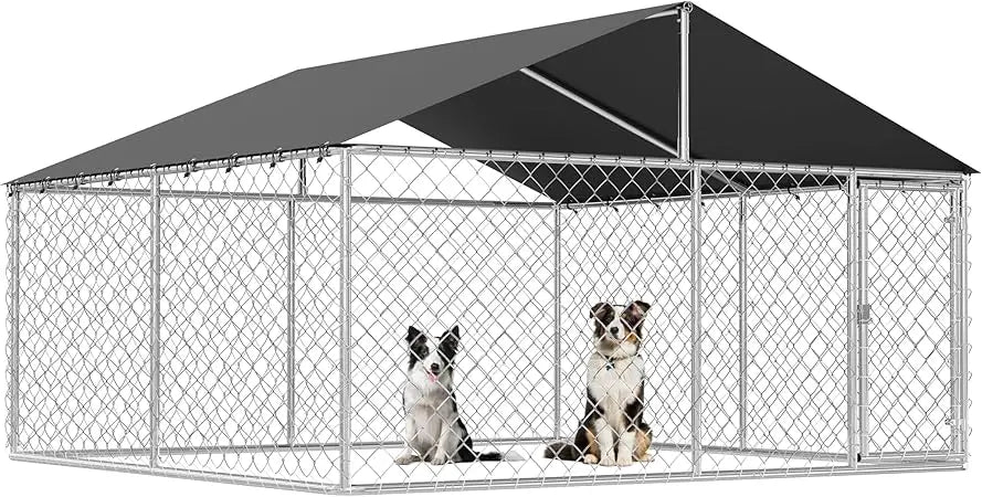 Hign-Concerned Outdoor Dog Enclosure Heavy Duty Kennel Mesh