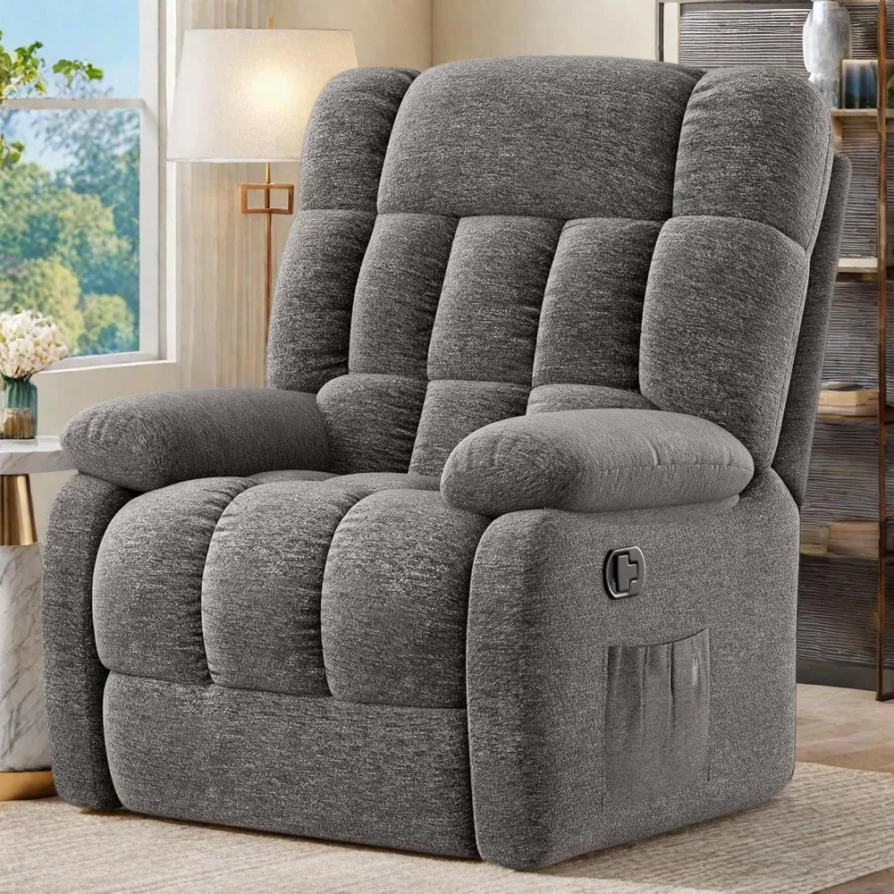 OEING Power Recliner Chair With Adjustable Backrest