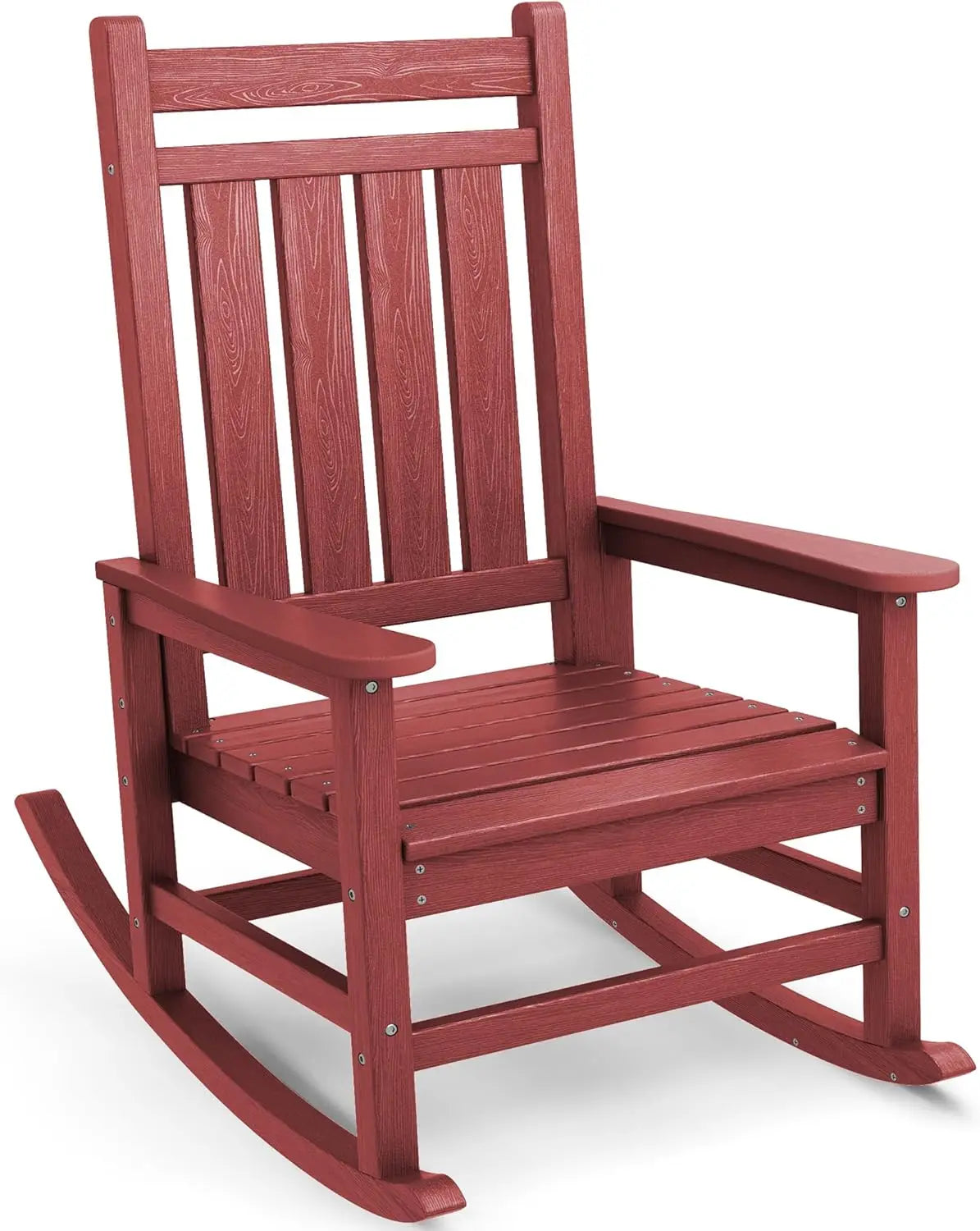 Angduo Outdoor Rocking Chair HDPE All Weather Porch Rocker
