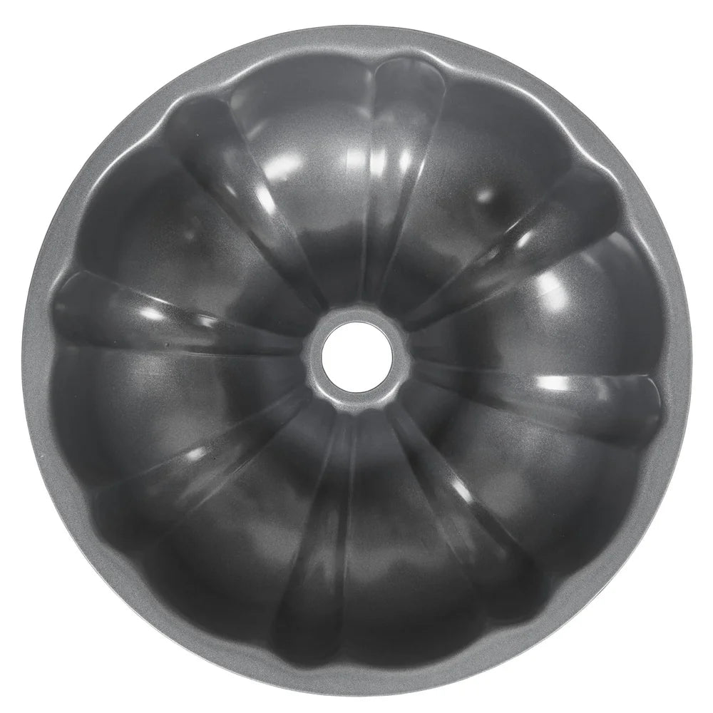 XMSJ Non Stick Bundt Cake Pan Fluted Tube Oven Safe