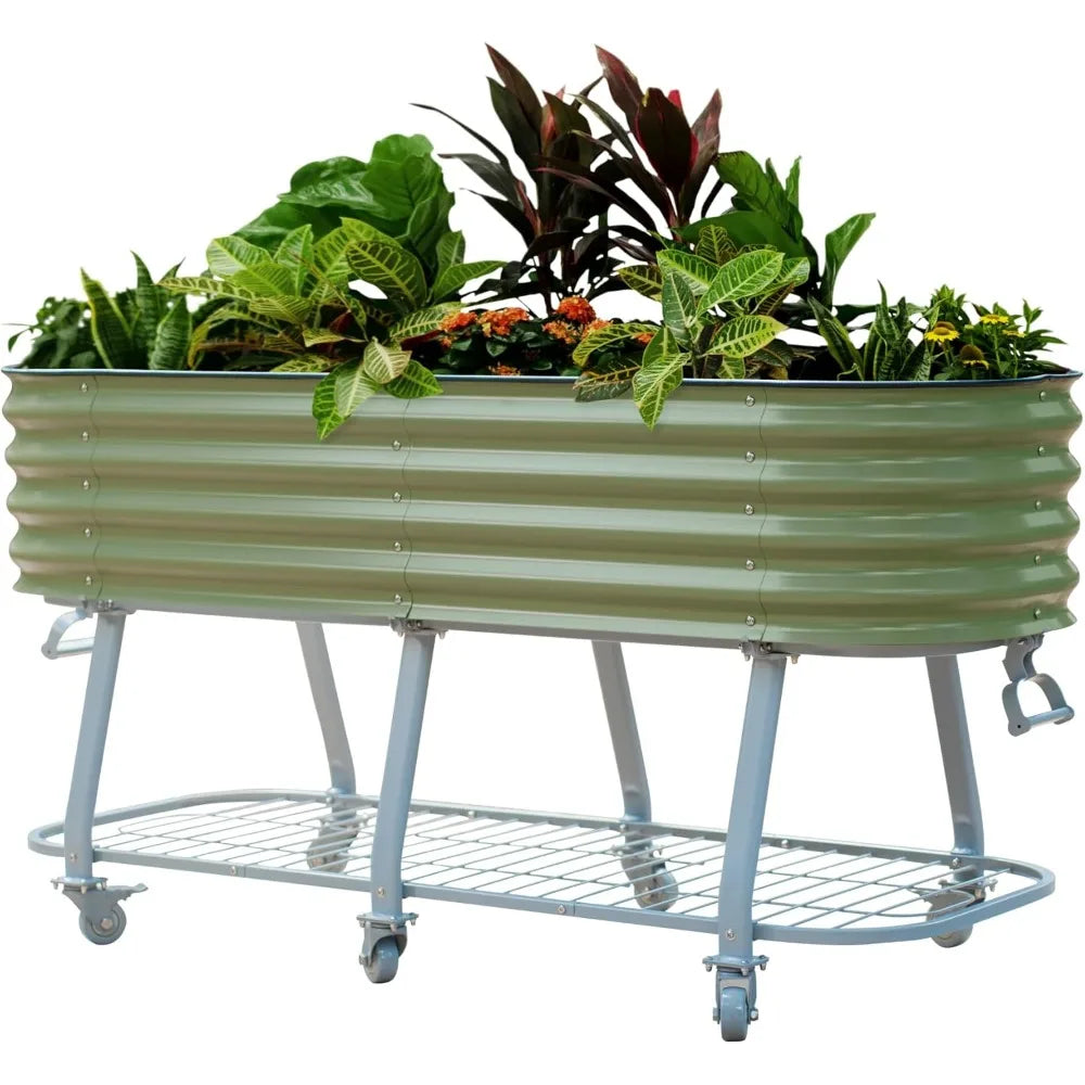 RBXC Raised Garden Bed With Legs And Wicking System