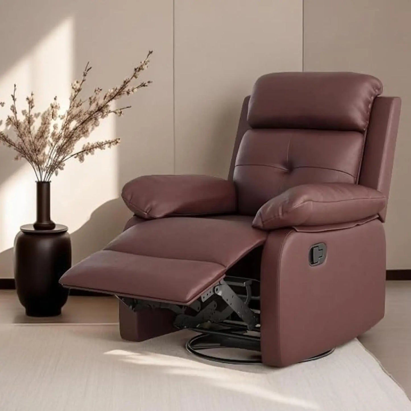 OEING Power Recliner Chair With Adjustable Backrest