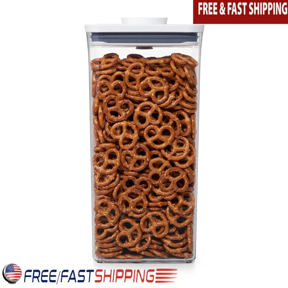 Hignconcerned Airtight Food Storage Canister One Touch Lid
