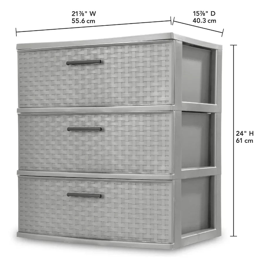 Hign Concerned Storage Drawers Woven Organizer For Home