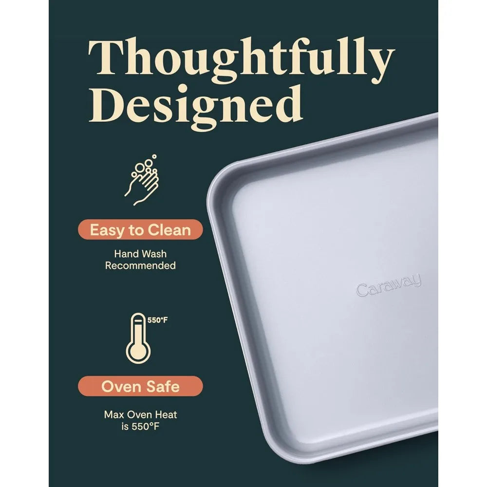 Caraway Nonstick Ceramic Pan Naturally Slick Coating