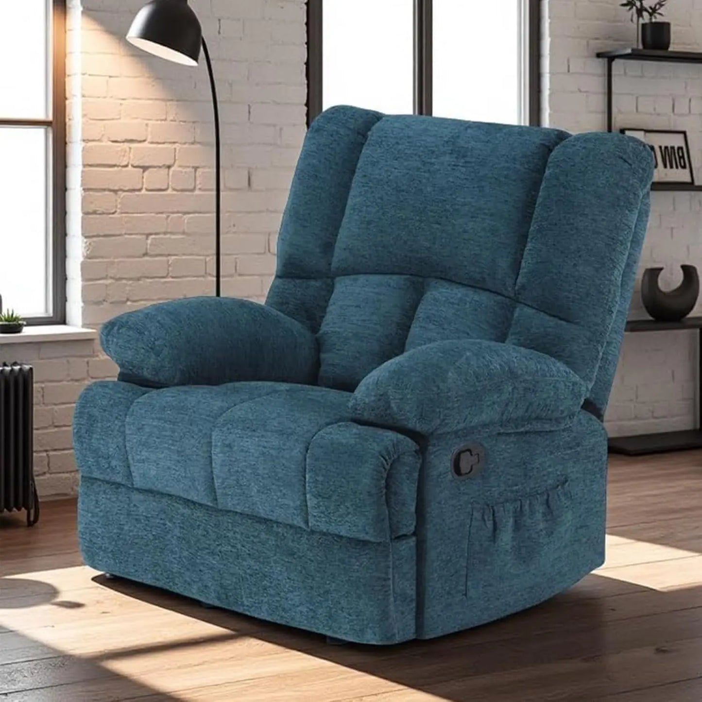 OEING Power Recliner Chair With Adjustable Backrest