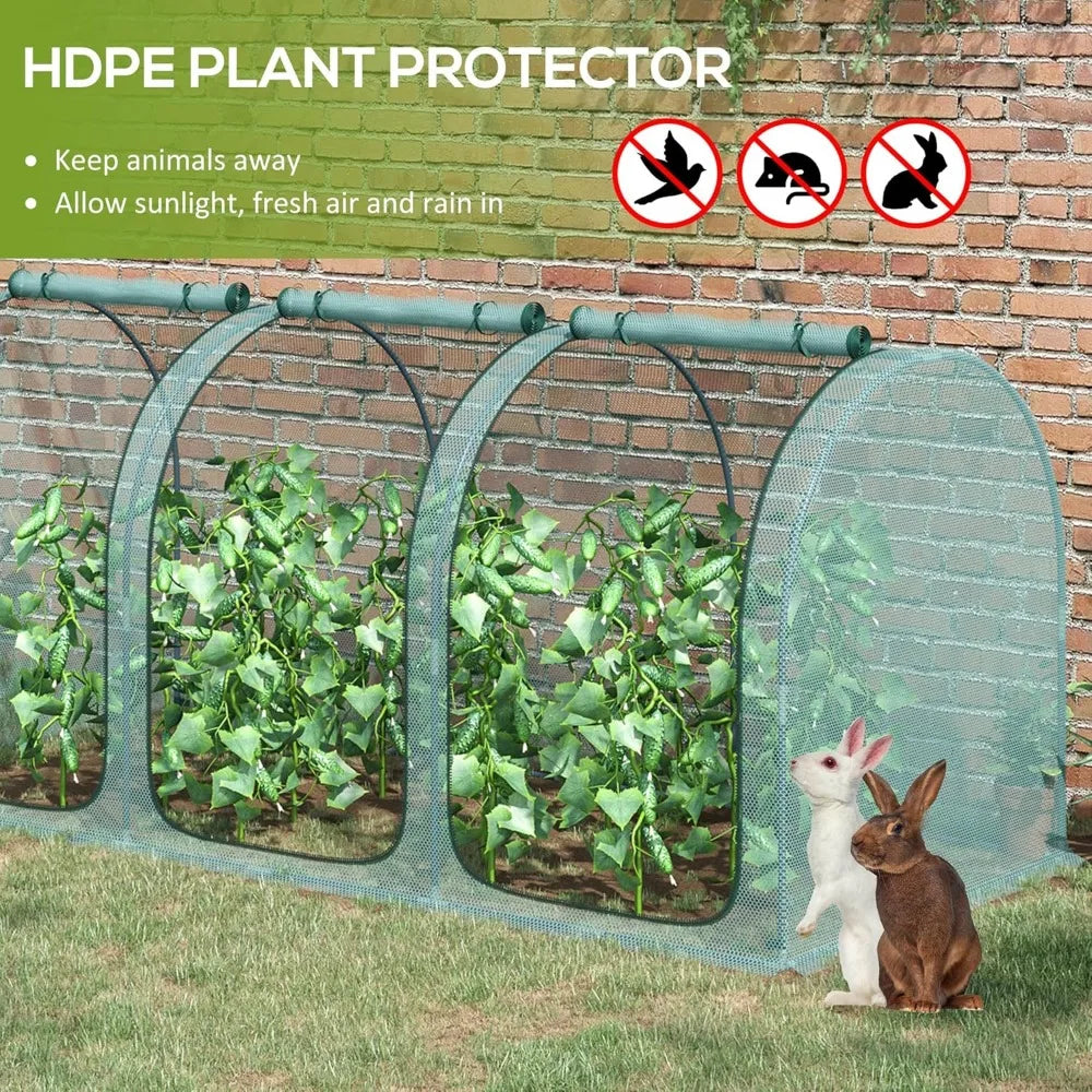 Hignconcerned Crop Cage Plant Protector Tent For Garden