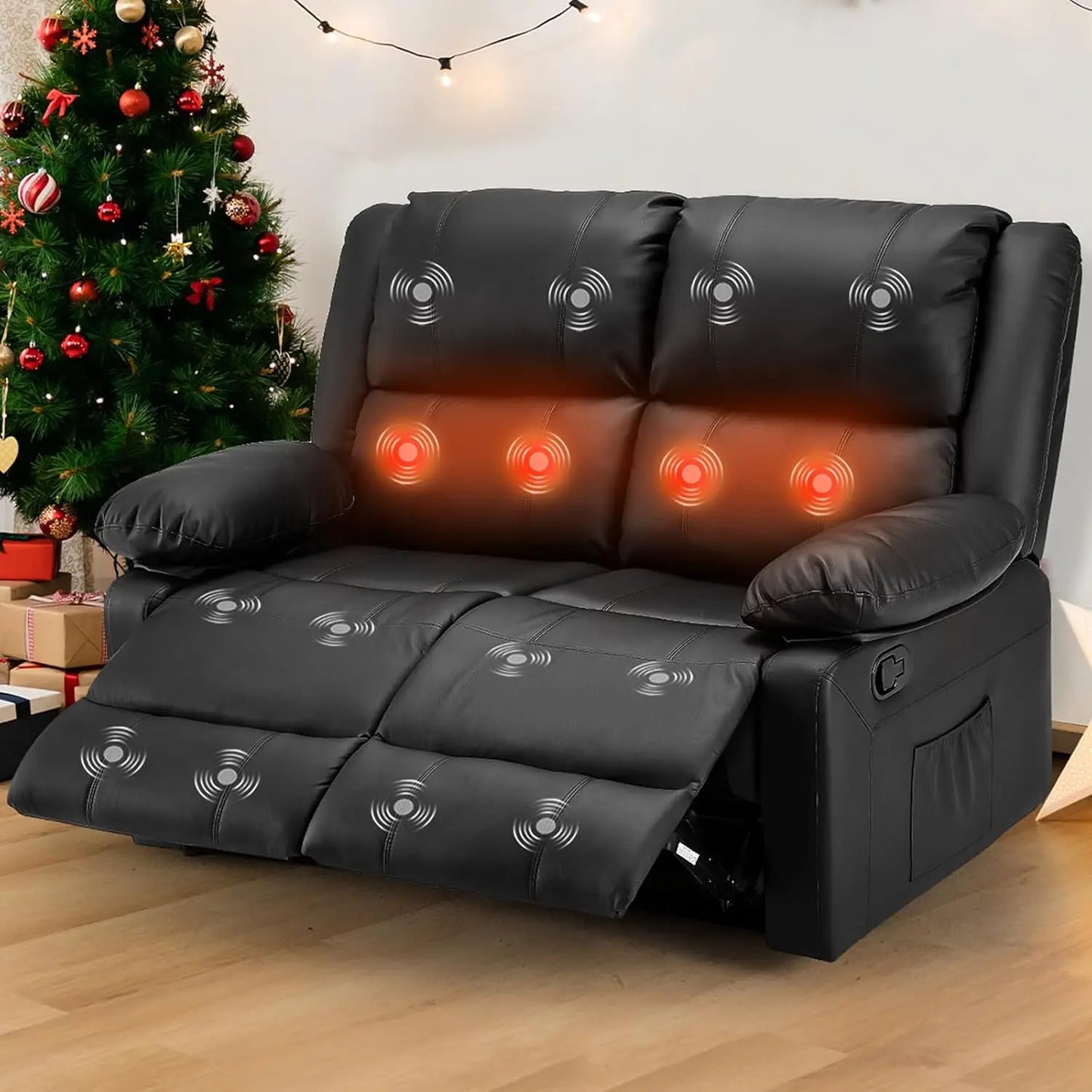 HUANZHUANG Home Theater Seating With Massage And Heat