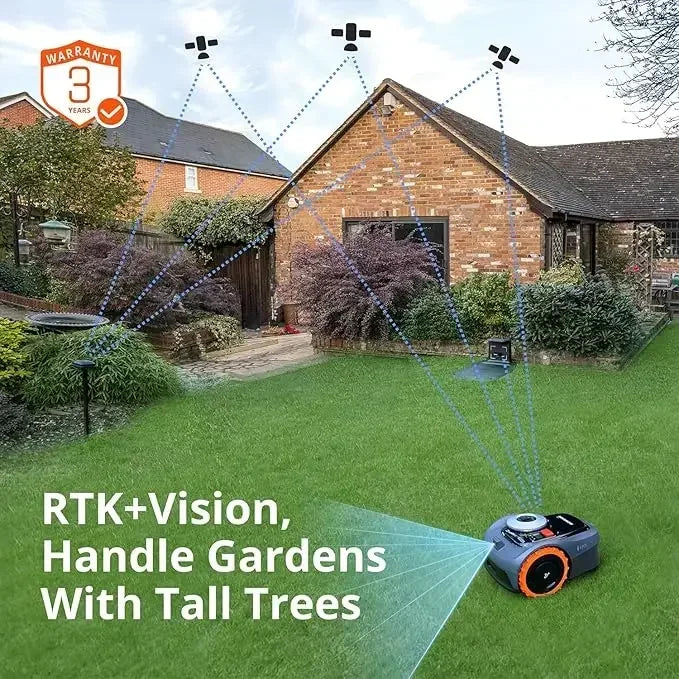 Segway I110N Robot Lawn Mower Perimeter Wire Free Mapping