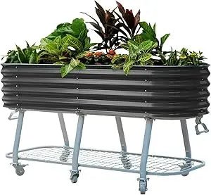 RBXC Raised Garden Bed With Legs And Wicking System