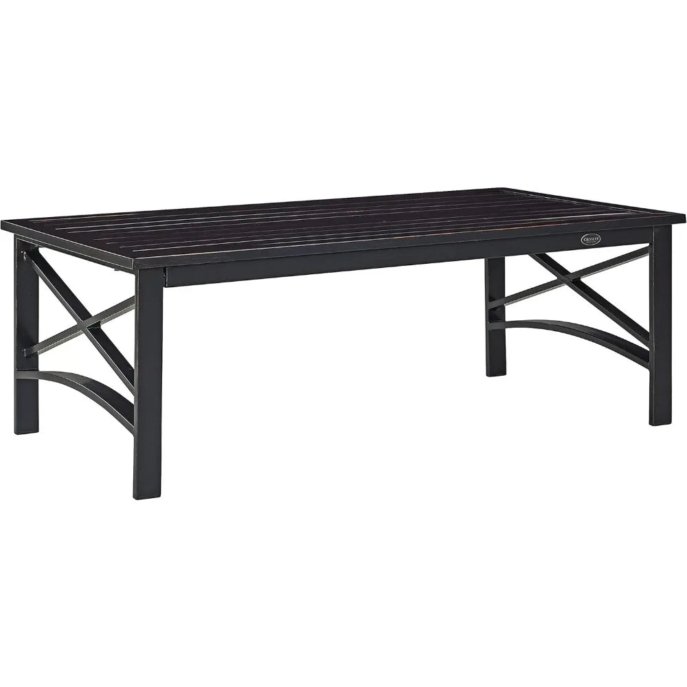 Kaplan Weather Resistant Metal Outdoor Coffee Table