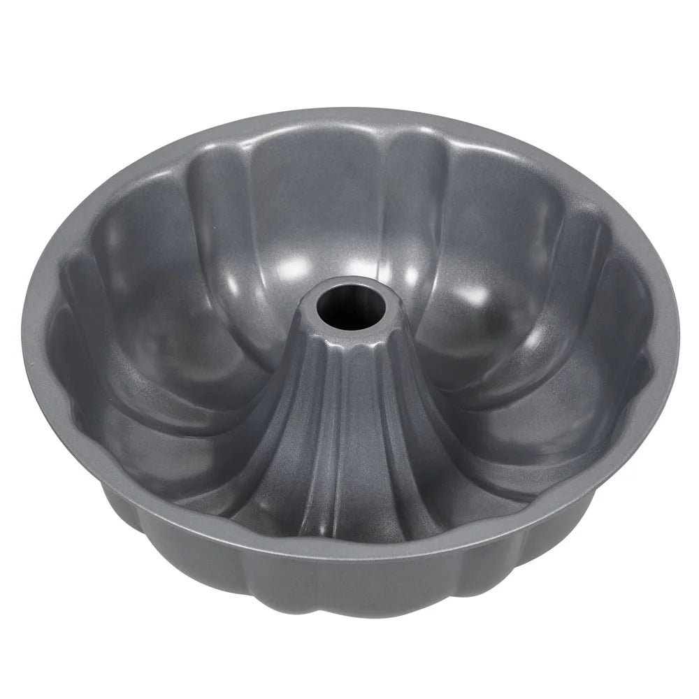 XMSJ Non Stick Bundt Cake Pan Fluted Tube Oven Safe