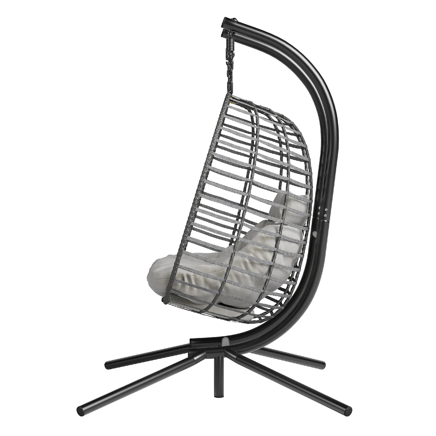 General JDPAG Double Hanging Egg Chair With Stand Hammock