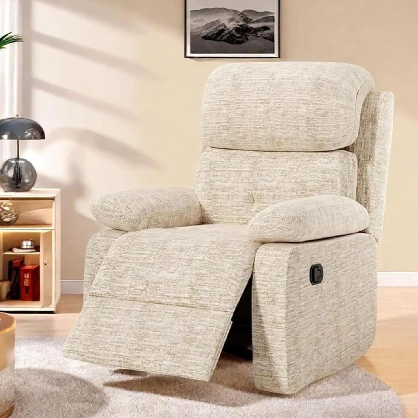 OEING Power Recliner Chair With Adjustable Backrest