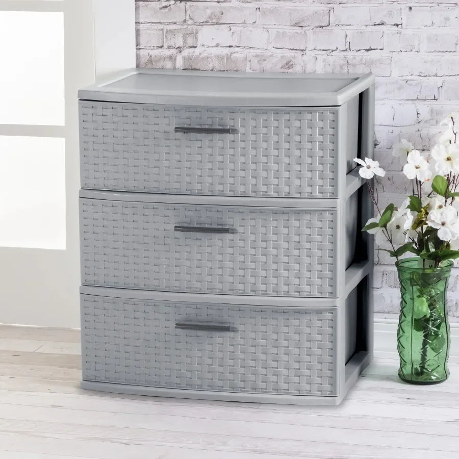 Hign Concerned Storage Drawers Woven Organizer For Home