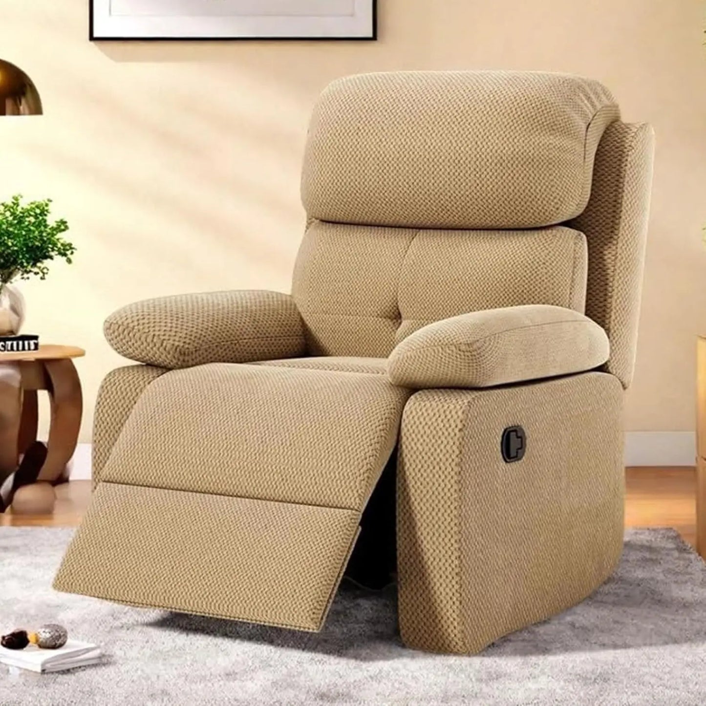 OEING Power Recliner Chair With Adjustable Backrest