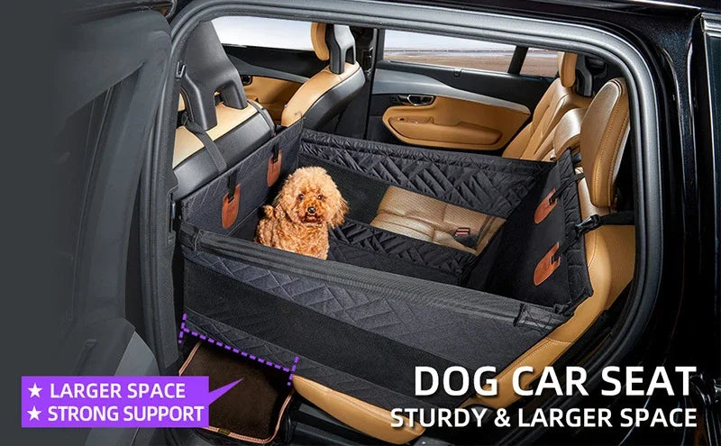 Extended Oxford Dog Car Seat Cover For Back Seat Protection