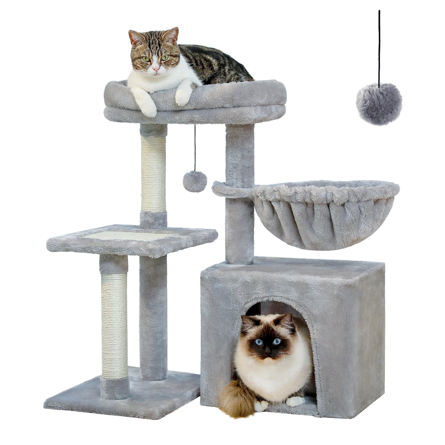 PAWZ Road Cat Tree Indoor 2 Styles Activity Tower Posts