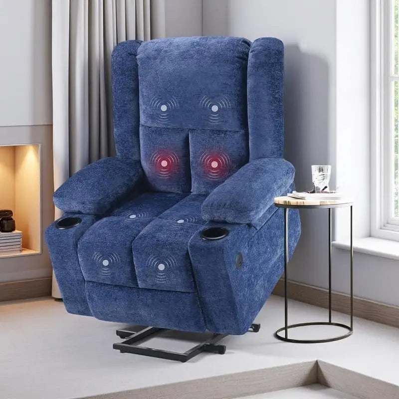 OEING Power Recliner Chair With Adjustable Backrest