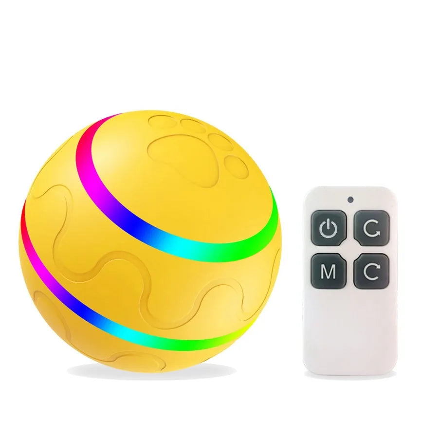Hign-concerned Interactive Dog Chew Toy Ball Led Light