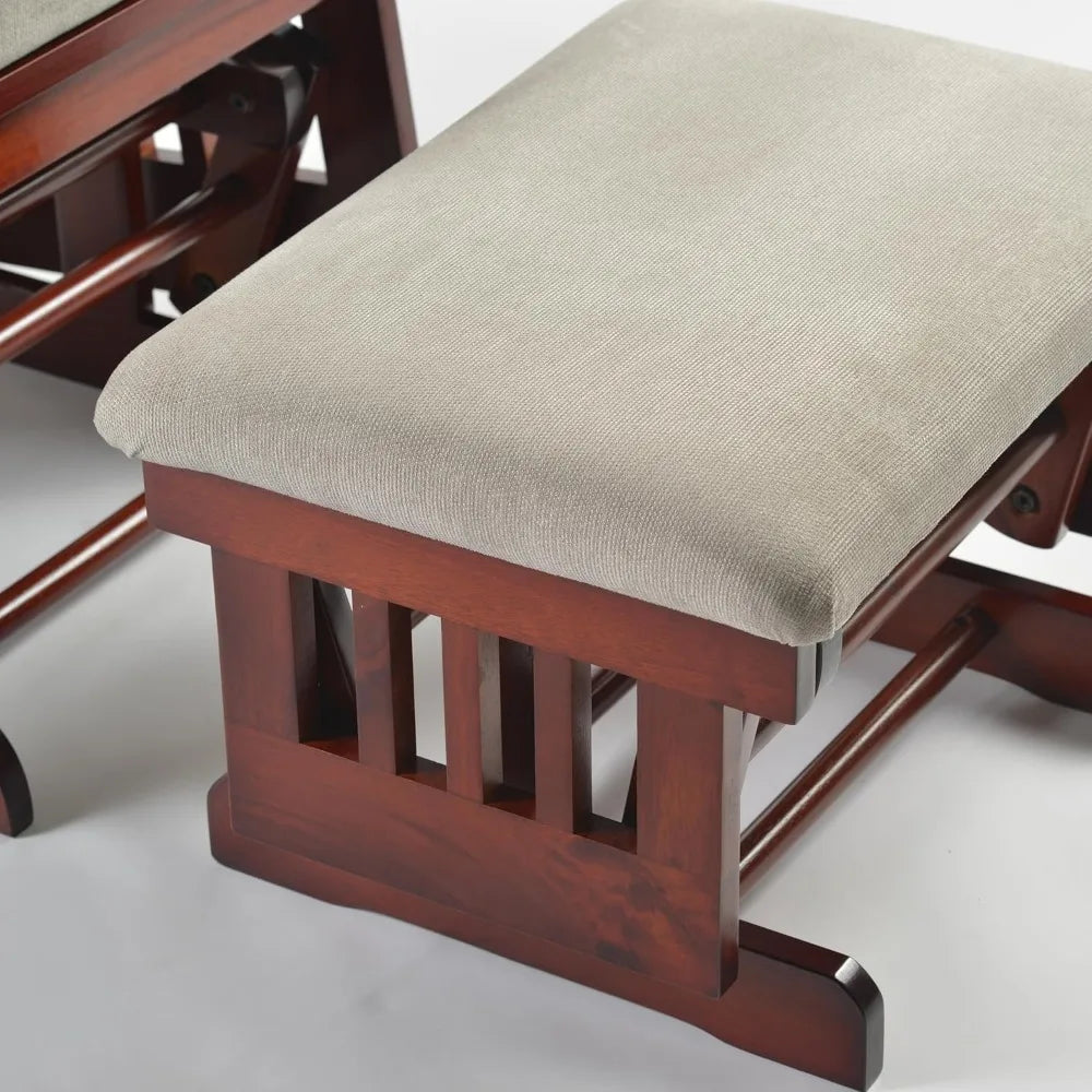 TANGXU Glider Rocking Chair With Ottoman For Nursery
