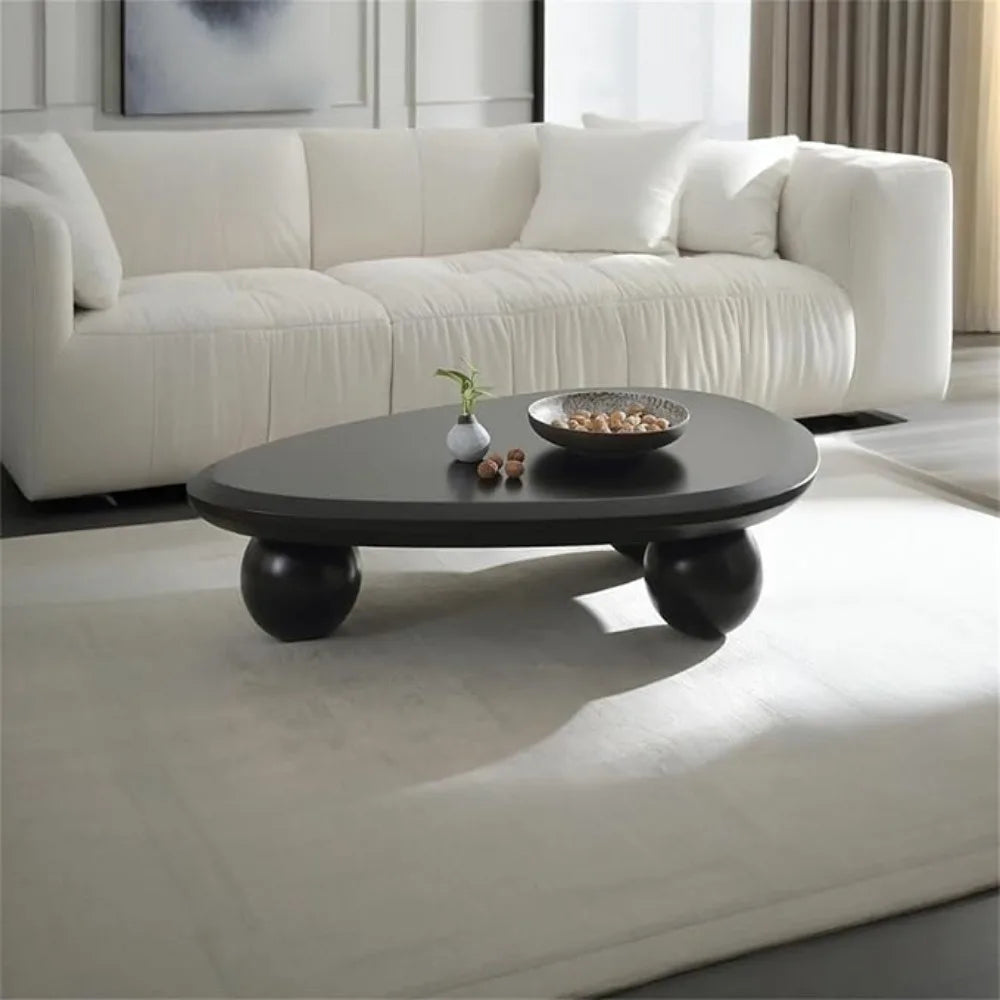 GUANGBAI Cloud Coffee Table Modern Living Room Easy Assembly