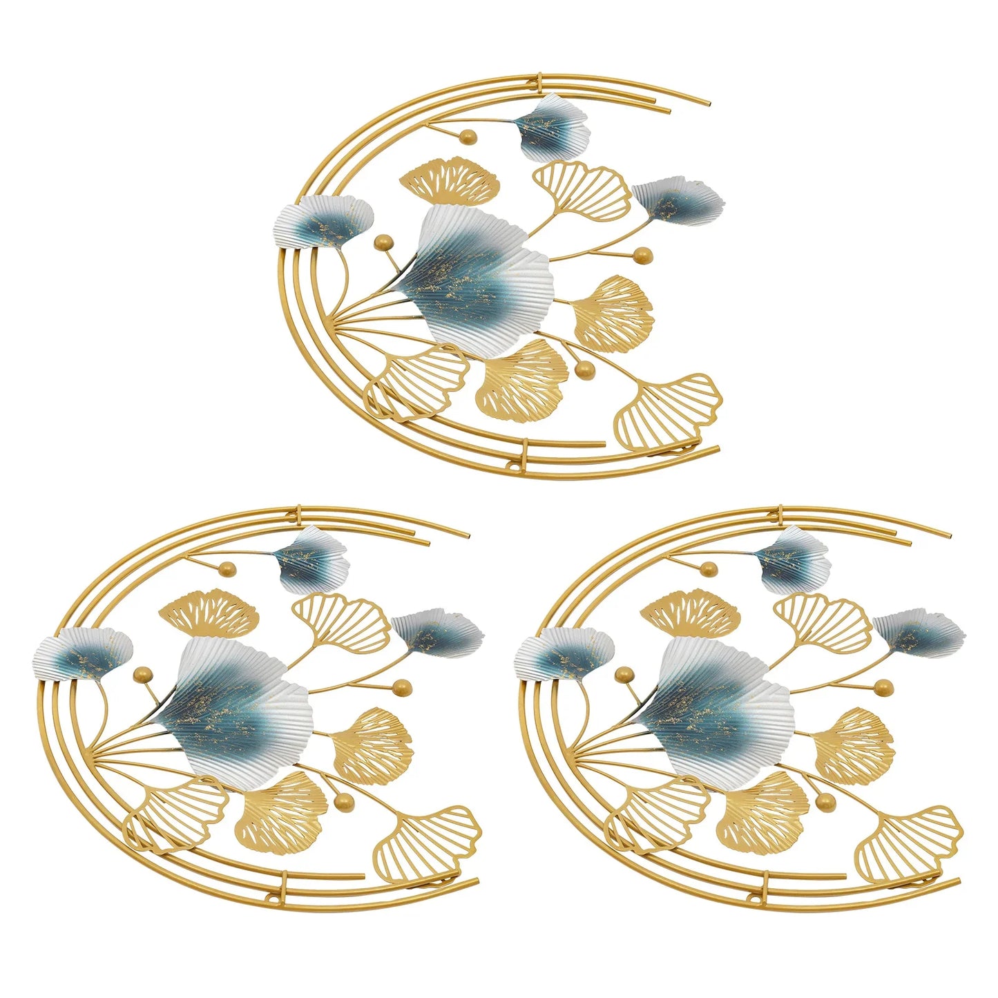 Hign Concerned Iron Wall Decoration Leaf Wall Art Living