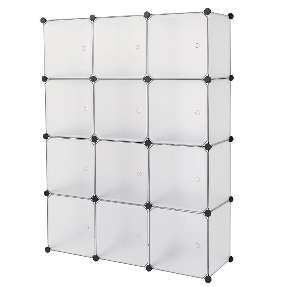 Hign-concerned 12 Cube Storage Shelf Shelving Bookcase Organizing Cabinet
